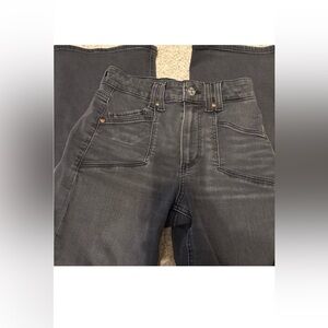 PAIGE Women's Gray Ankle Jeans